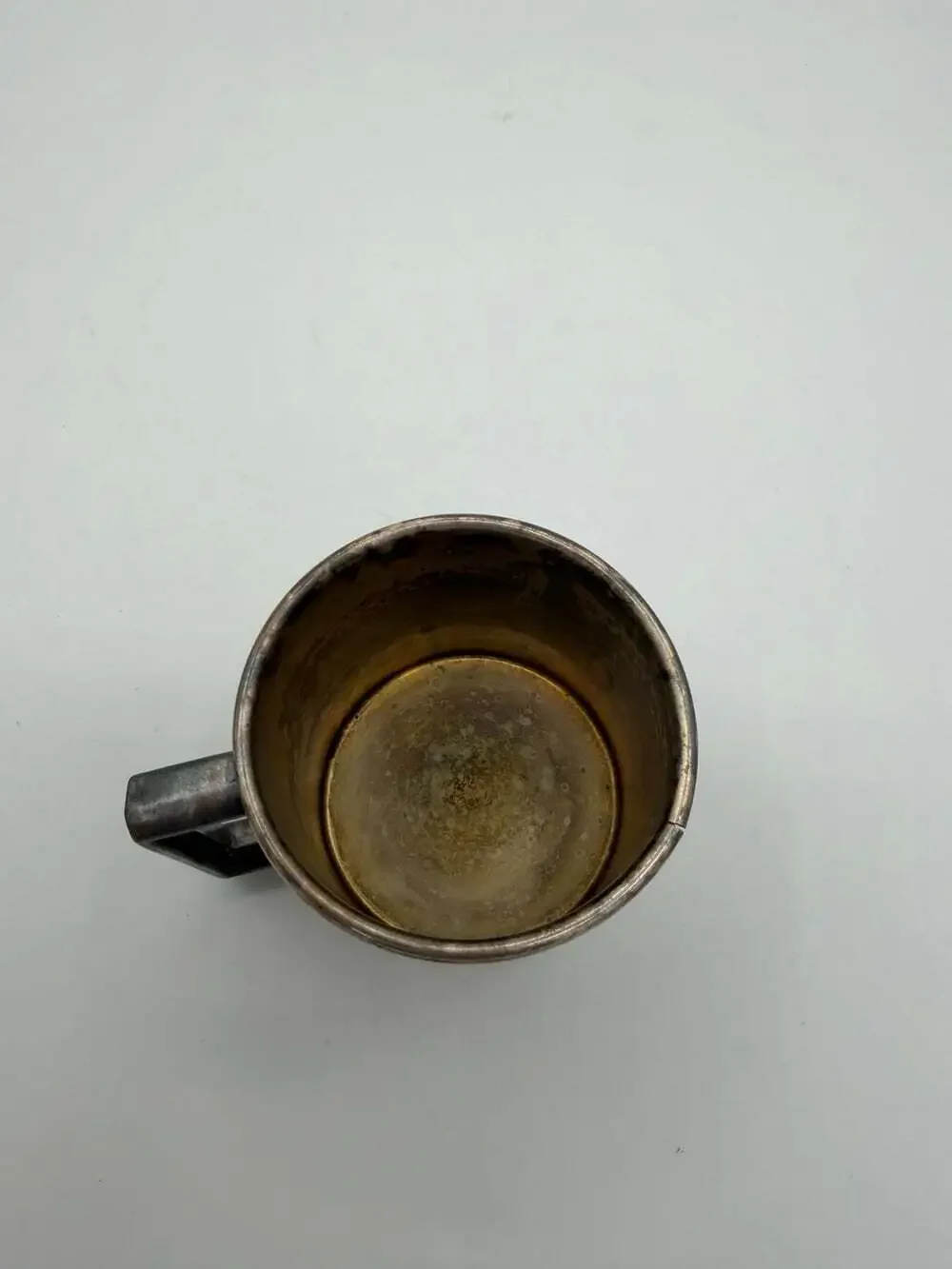 Rogers & Co. 1881 Silver Plated Small Childrens Cup For Drink *crack On Rim See